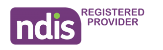 NDIS Registered Provider